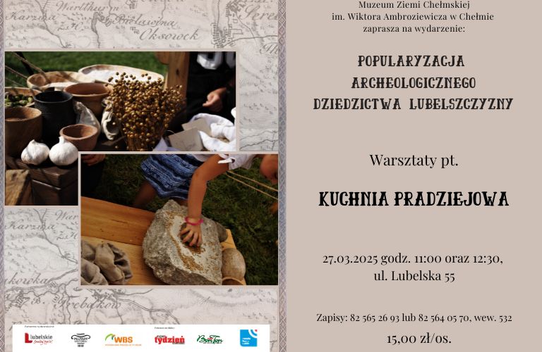 Kuchnia pradziejowa – warsztaty