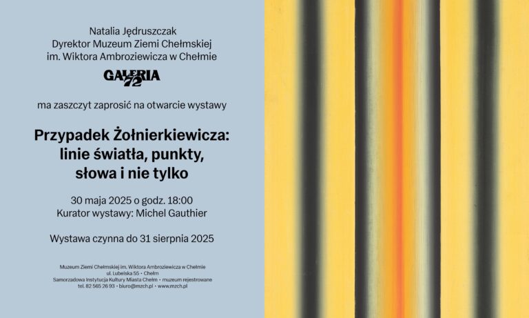 Przypadek Żołnierkiewicza – zaproszenie na wernisaż