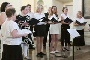 Chór Partytura podczas występu