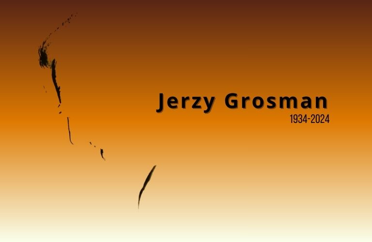 Jerzy Grosman. 1934-2024 – zaproszenie na wernisaż