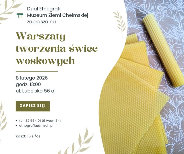 Warsztaty wykonywania świec woskowych