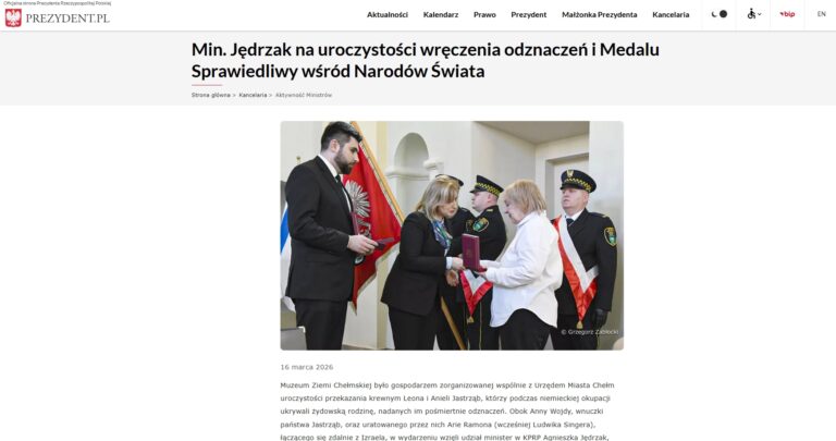 Poniedziałkowa uroczystość w prasie